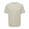 Men’s Short Sleeve T-Shirt Only & Sons Onskylan Rlx Icon Soft green