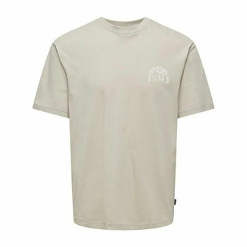 Men’s Short Sleeve T-Shirt Only & Sons Onskylan Rlx Icon Soft green