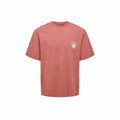 Men’s Short Sleeve T-Shirt Only & Sons Onskasen Rlx Salmon