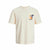 Child's Short Sleeve T-Shirt Jack & Jones tampa Back Beige