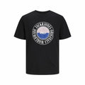 Men’s Short Sleeve T-Shirt Jack & Jones cobin Black Men