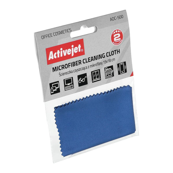 Microfibre cleaning cloth Activejet AOC-500 15 x 18 cm