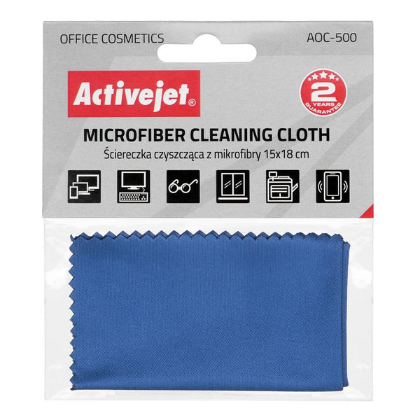 Microfibre cleaning cloth Activejet AOC-500 15 x 18 cm