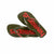 Women's Flip Flops Havaianas Top Logomania Red Dark green Olive