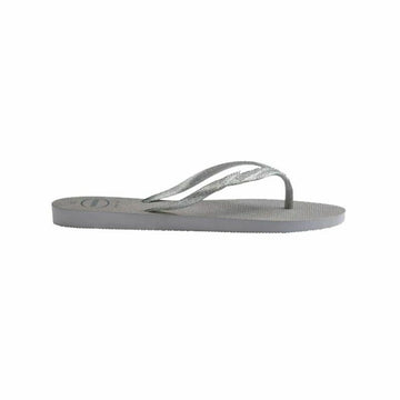 Women's Flip Flops Havaianas Fantasia Gloss Silver