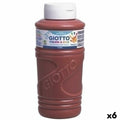 Finger Paint Giotto Brown 750 ml (6 Units)