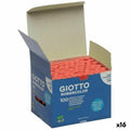 Chalks Giotto Robercolor Red 16 Units 100 Pieces