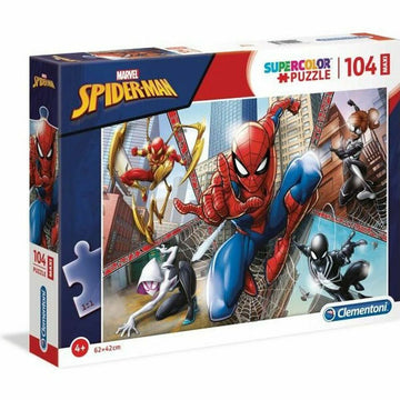 Child's Puzzle Clementoni Marvel Spider-Man 23734 68 x 48 cm Maxi 104 Pieces