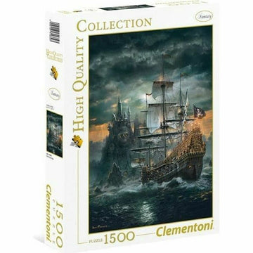 Puzzle Clementoni The Pirate Ship 31682.3 59 x 84 cm 1500 Pieces