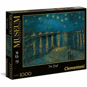 Puzzle Clementoni Museum Collection - Van Gogh Starry night on the Rhone 393442 69 x 50 cm 1000 Pieces