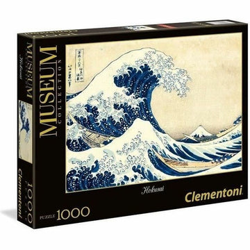Puzzle Clementoni Museum Collection: Hokusai Great Wave 39378.7 98 x 33 cm 1000 Pieces