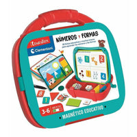 Educational Game Clementoni Briefcase Numbers Shapes 27,5 x 23 x 5 cm
