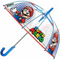 Umbrella Super Mario Perletti Transparent Fibreglass 74 cm Children's