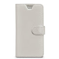 Mobile cover Celly WALLYUNIMWH White Universal