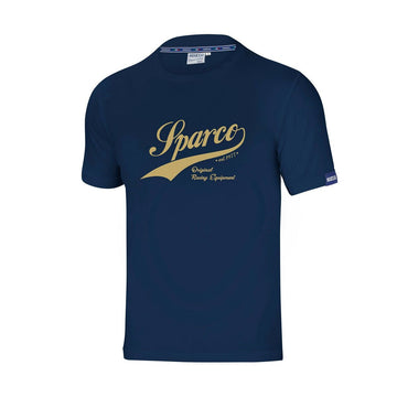 Men’s Short Sleeve T-Shirt Sparco VINTAGE Dark blue M