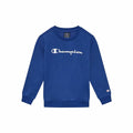 Children’s Hoodie Champion Crewneck Blue White