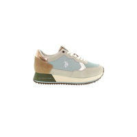 Sports Trainers for Women U.S. Polo Assn. SACHA002 LBE TAN01 Blue