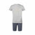 Children's Sports Outfit Kappa Grugliasco Off Grey