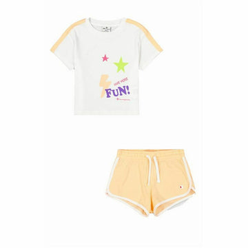 Children's Sports Outfit Champion White 2 Pieces