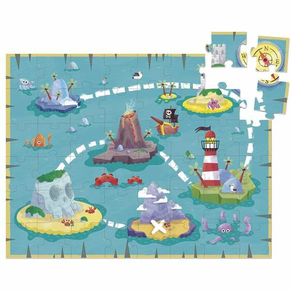 Child's Puzzle Diset XXL Pirate Ship 48 Pieces