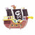 Child's Puzzle Diset XXL Pirate Ship 48 Pieces