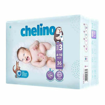 Disposable nappies Chelino (36 uds)