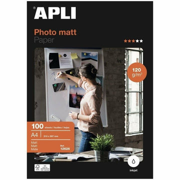 Glossy Photo Paper Apli 12626 (100 Units)