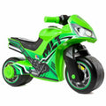 Foot to Floor Motorbike Moltó Premium Green 40,5 x 27,2 x 28,5 cm