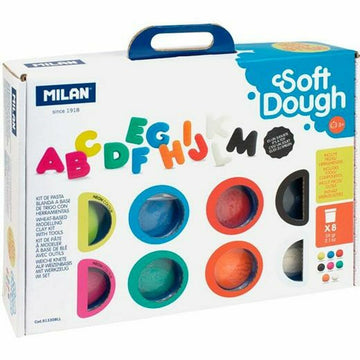 Creative Modelling Clay Game Milan Many Letters Alphabet 37 Pieces