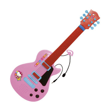 Baby Guitar Hello Kitty Electronics Microphone Pink