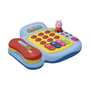 Musical Toy Peppa Pig Landline Telephone Peppa Pig Blue