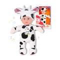 Baby doll Reig Fluffy toy Cow 25 cm