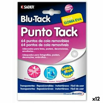 Filler Bostik Blu Tack Reusable (12 Units)