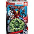 Puzzle   The Avengers Super Heroes         200 Pieces 40 x 28 cm