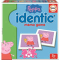 Card Game Peppa Pig Identic Memo Game Educa 16227