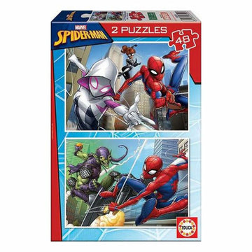 Puzzle Spiderman Educa 18099 (2 x 48 pcs)