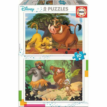 Puzzle Educa 18103 (2x20 pcs)