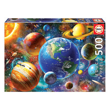 Puzzle Solar System Educa Solar System (1 Unit) (500 pcs)