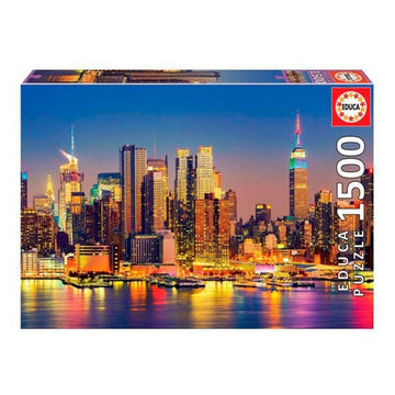 Puzzle Manhattan Educa 18466 (1 Unit) (1500 pcs)