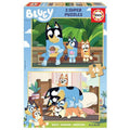 2-Puzzle Set Bluey 19406 16 Pieces