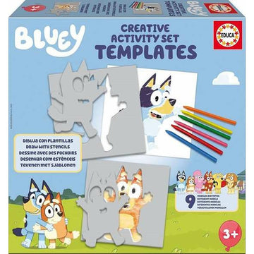 Drawing Set Educa Bluey