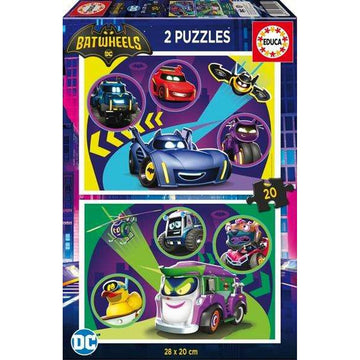 Child's Puzzle Educa Batwheels