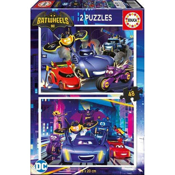 2-Puzzle Set Educa  Batwheels