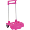 Folding Backpack Trolley Safta Fuchsia 30 x 85 x 23 cm