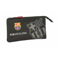 Triple Carry-all F.C. Barcelona Black 22 x 12 x 3 cm