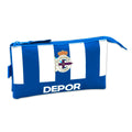 Triple Carry-all R. C. Deportivo de La Coruña Blue White 22 x 12 x 3 cm