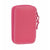 Double Pencil Case BlackFit8 M854 Pink 12.5 x 19.5 x 4 cm (28 Pieces)