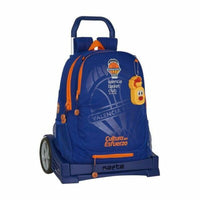 School Rucksack with Wheels Evolution Valencia Basket