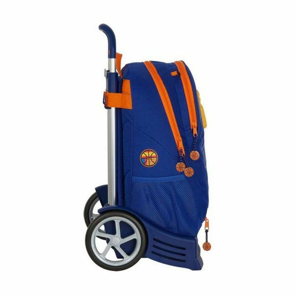 School Rucksack with Wheels Evolution Valencia Basket