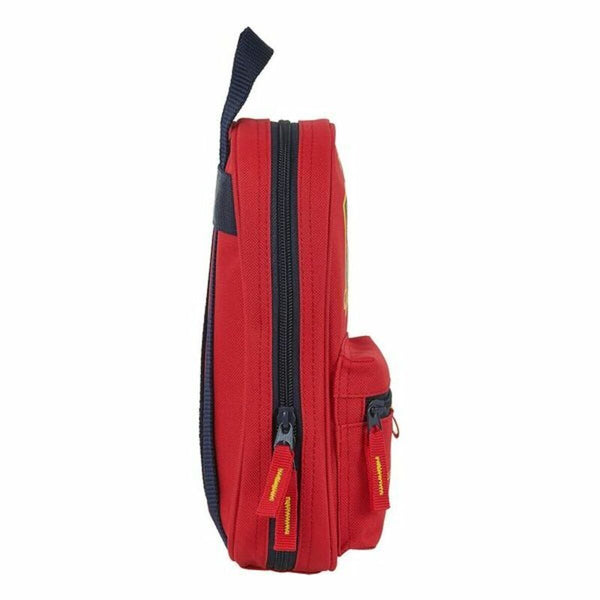 Backpack Pencil Case RFEF M847 Red 12 x 23 x 5 cm